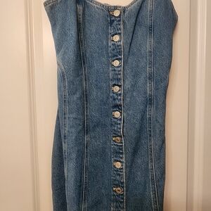 NWT Levi's Denim Button-Down Dress
